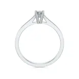 Pierścionek zaręczynowy z brylantem